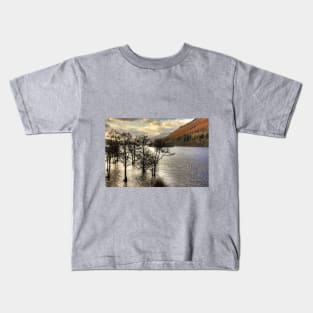 Loch Tay Winter Kids T-Shirt